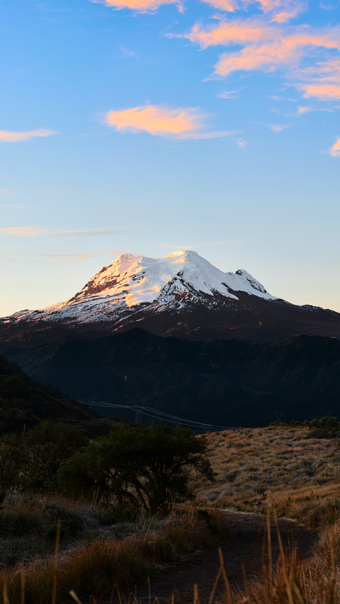 Antisana summit and surrounding terrain