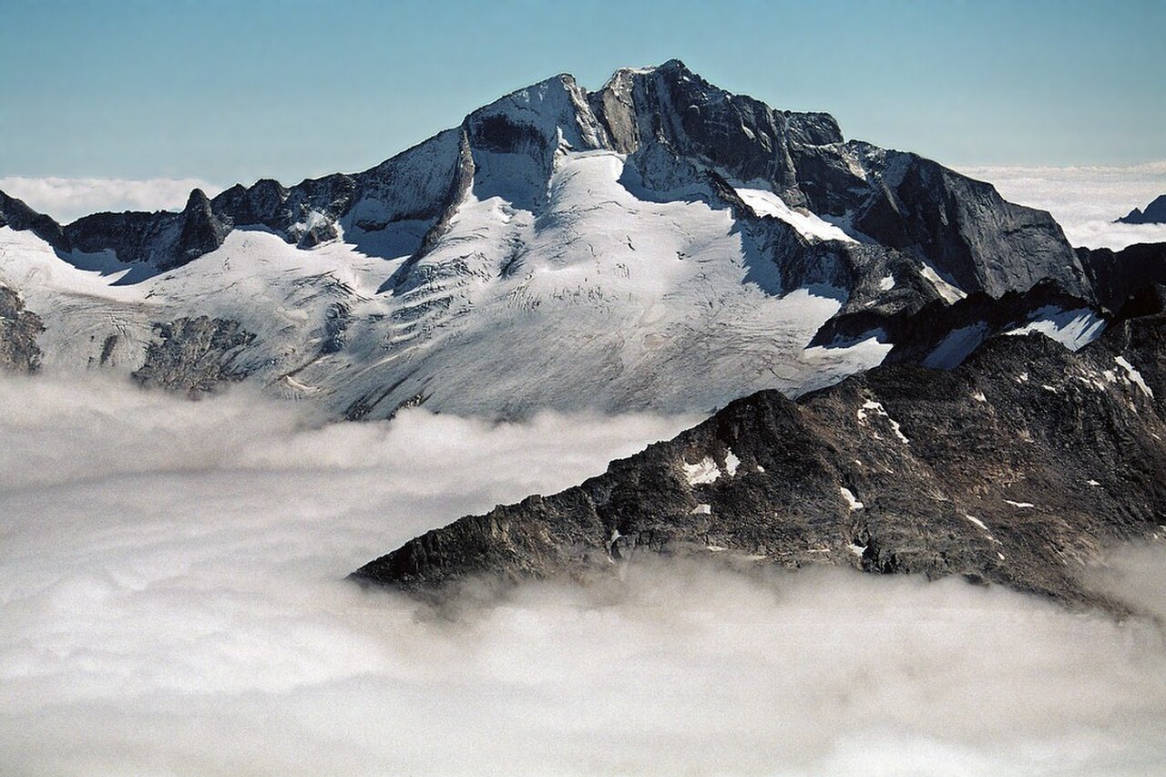 Hochalmspitze summit and surrounding terrain